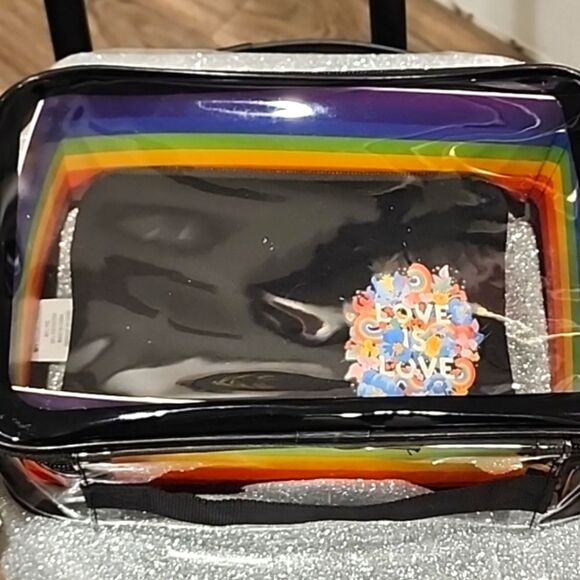 MyTagAlongs Pride Love Is Love Cube Cosmetic Organizer - Picture 6 of 7